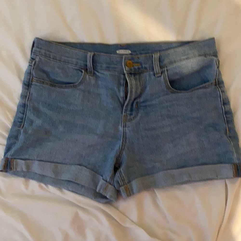 Old navy blue jean shorts size women’s 10